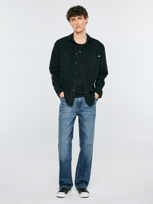 Pánska džínsová košeľa WESTERN SHIRT 923